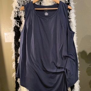 Livi Active Indigo Blue Long Active Tank Top 18/20